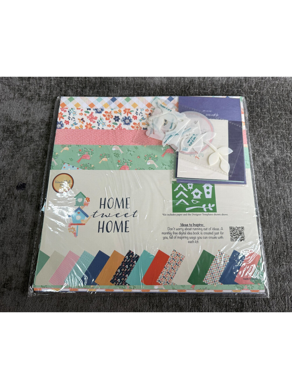 Kiwi Lane Kiwi Club Home Tweet Home Scrapbook Kit Templates Paper